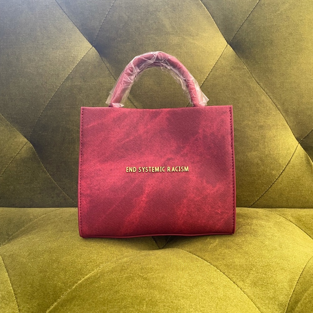 Brandon Blackwood ESR Tote in Waxed Denim (Red) Deadstock, Sold Out